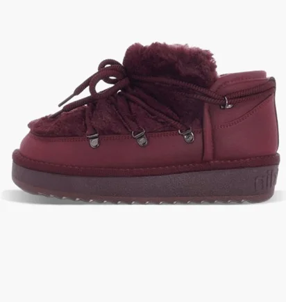 Черевики жіночі D.Franklin Low Nordic Bordo DFSH370011-BURG