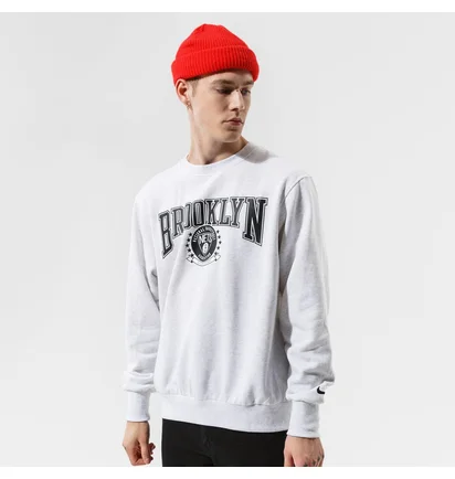 Свитшот мужской Nike Bkn M Nk Flc Crew Cts 75 Nba White DJ2795-051