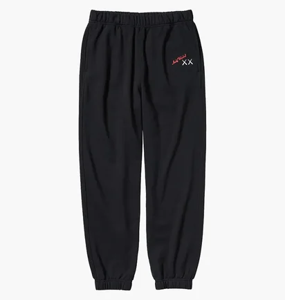 Штаны унисекс Uniqlo Kaws Warhol 476120 Joggers Sweatpants Black E476120-000