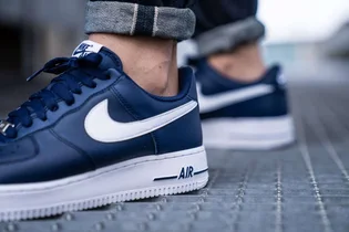 Кросівки чоловічі Nike Air Force 1 07 Low Blue CJ0952-400