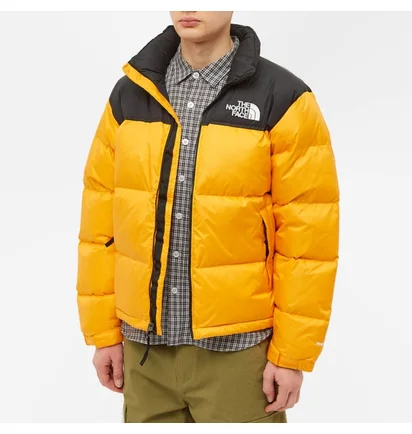 Пуховик чоловічий The North Face 1996 Retro Nuptse Jacket Yellow NF0A3C8D78M