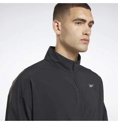 Кофта чоловіча Reebok Running Woven Wind Jacket Black Hi0053