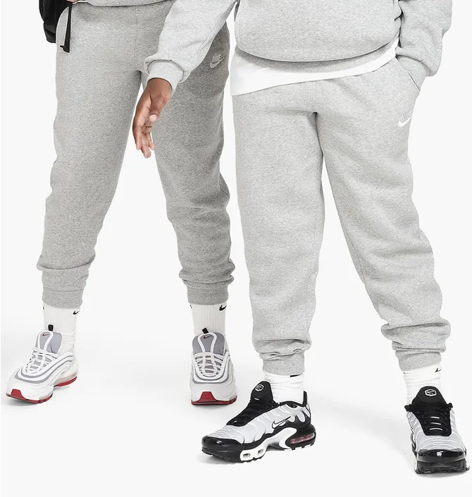 Штани дитячі Nike Club Flc Jggr (збільшений розмір) Grey FD3009-063