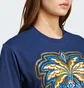 Футболка женская Adidas X Farm Rio Graphic T-Shirt Blue IV9758