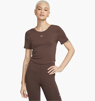 Футболка женская Nike Sportswear Chill Knit Brown FN3664-237