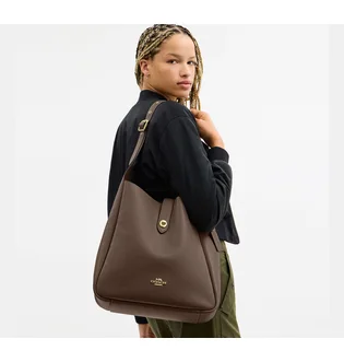 Сумка женская COACH Hadley Large Shoulder Bag Brown CCD65