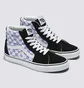 Кеди унісекс Vans Sk8-Hi Floral Check Black/Violet VN0007NSO95