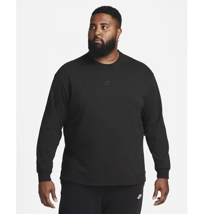 Світшот чоловічий Nike M Nsw Prem Essntl Sust Ls Tee Black Do7390-010