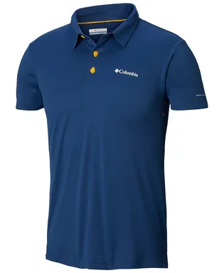 Поло чоловіче Columbia Triple Canyon Tech Polo Blue AO1287-470
