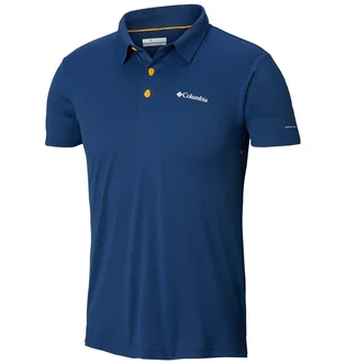 Поло мужское Columbia Triple Canyon Tech Polo Blue AO1287-470