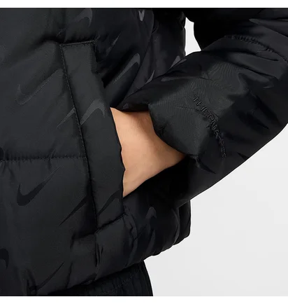 Куртка жіноча Nike Nsw Tf Snfl Nk Clsc Pfr Aop Black FV7941-010