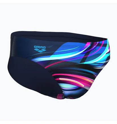 Плавки мужские Arena Bloom Swim Briefs Blue 010280-770