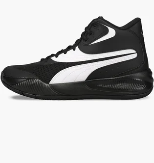 Кросівки чоловічі Puma Triple Mid Basketball Shoes Black 376451-09