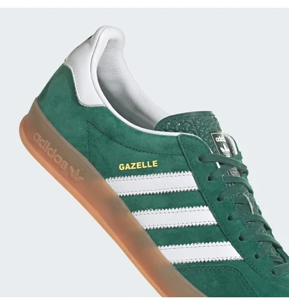 Кросівки унісекс Adidas Gazelle Indoor Low Trainers Green IG1596