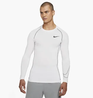 Термобелье мужское Nike Pro Dri-Fit Longsleeve White Dd1990-100