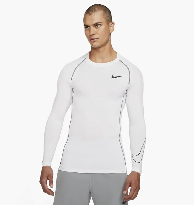 Термобілизна чоловіча Nike Pro Dri-Fit Longsleeve White Dd1990-100