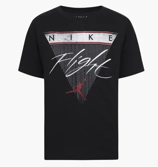Футболка детская Air Jordan Flight Jumpman Ss Tee Black 45D357-023