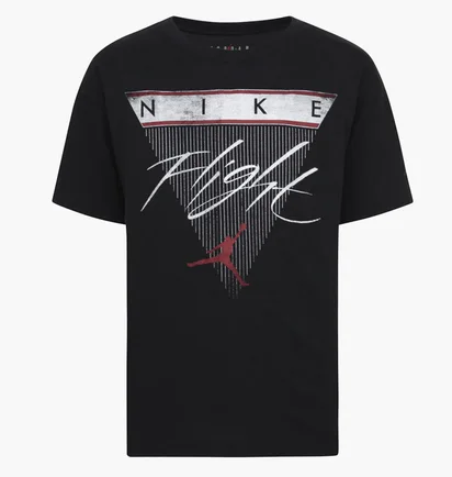 Футболка детская Air Jordan Flight Jumpman Ss Tee Black 45D357-023