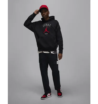 Худі чоловіче Air Jordan Dubai Black HF1524-010