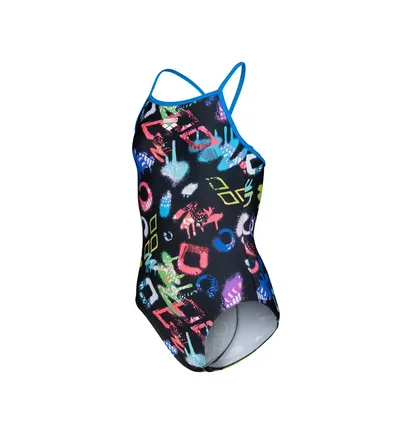 Купальник детский Arena Graffiti Swimsuit Light Drop B Multi 010289-580