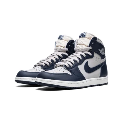 Кросівки чоловічі Air Jordan 1 High 85 Blue/Violet BQ4422-400