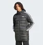 Парка мужская Adidas Essentials 3-Stripes Light Down Hooded Parka Black HZ8522