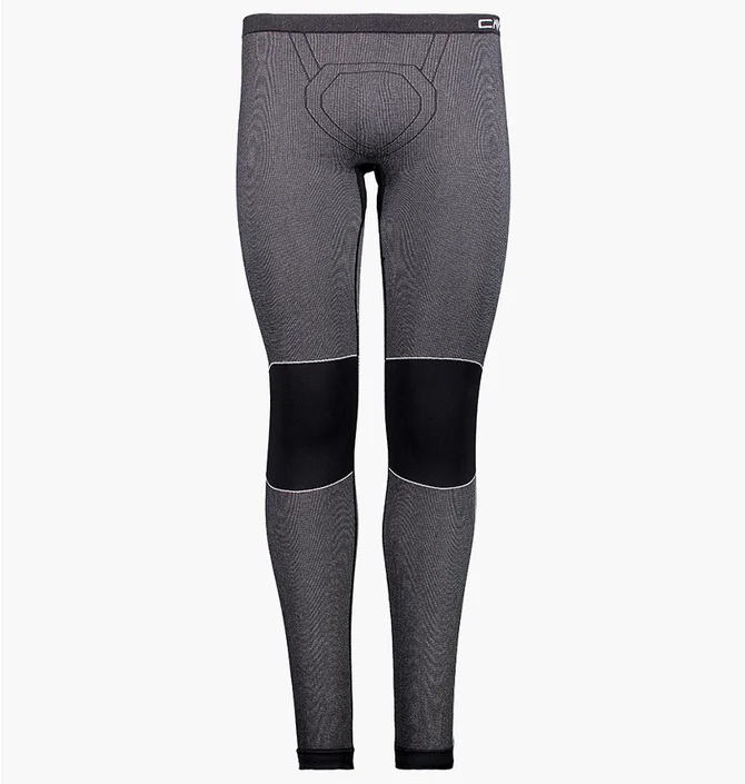 Легінси чоловічі CMP Seamless Long Pant Grey 3Y97802-U901
