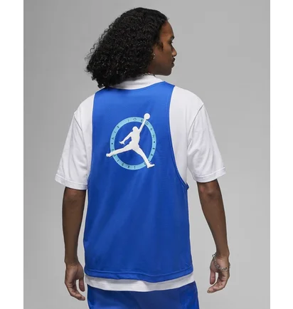 Футболка чоловіча Air Jordan Flight Mvp Blue/White Dv7604-100
