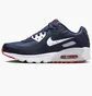 Кросівки дитячі Nike Air Max 90 Leather Obsidian Track Red Blue DV3607-400