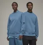 Свитшот унисекс Adidas Y-3 Organic Cotton Terry Crew Sweater Blue IB4799
