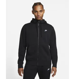 Толстовка мужская Nike M Nsw Club Dt Hoodie Fz Bb Black Dq8384-010