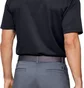 Поло мужское Under Armour Tech Polo Black 1290140-001