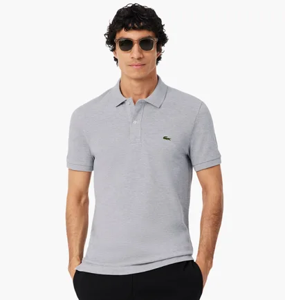 Поло мужское Lacoste Classic Grey L1212IN-KC8