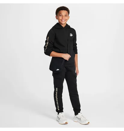 Спортивный костюм детский Nike Sportswear Fleece Standard Issue Black HM4339-011_HM4337-011