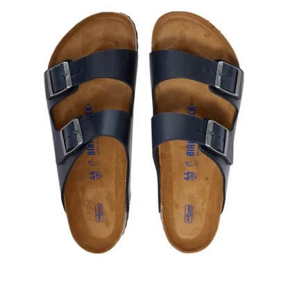 Сандалі чоловічі Birkenstock Arizona Sfb Blue 1013643