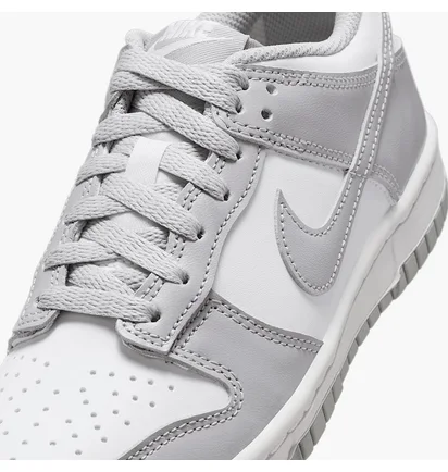 Кросівки дитячі Nike Dunk Low (Gs) White/Grey FB9109-123