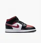 Кроссовки детские Nike Jordan 1 Mid Black 554725-079