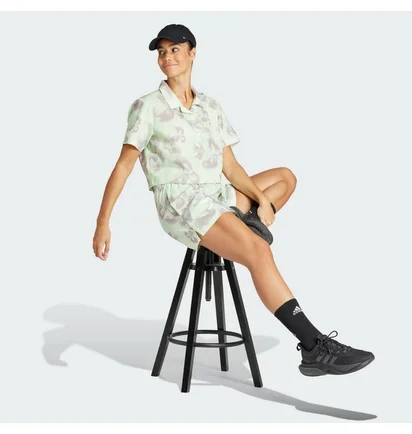 Шорты женские Adidas Floral Graphic Green IS4250