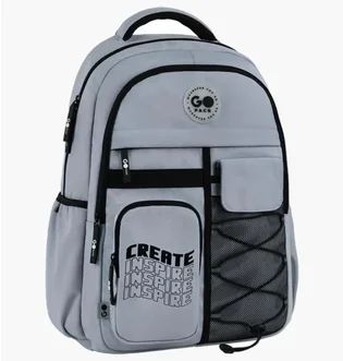 Рюкзак детский GoPack Grey GO26-184L-2