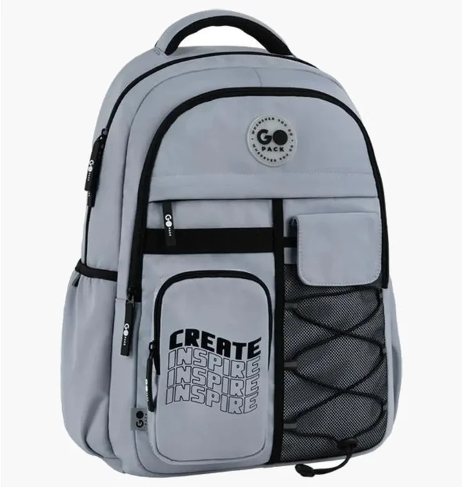 Рюкзак детский GoPack Grey GO26-184L-2