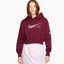 Худі жіноче Nike Swsh Flc Po Bordo Dr5613-638