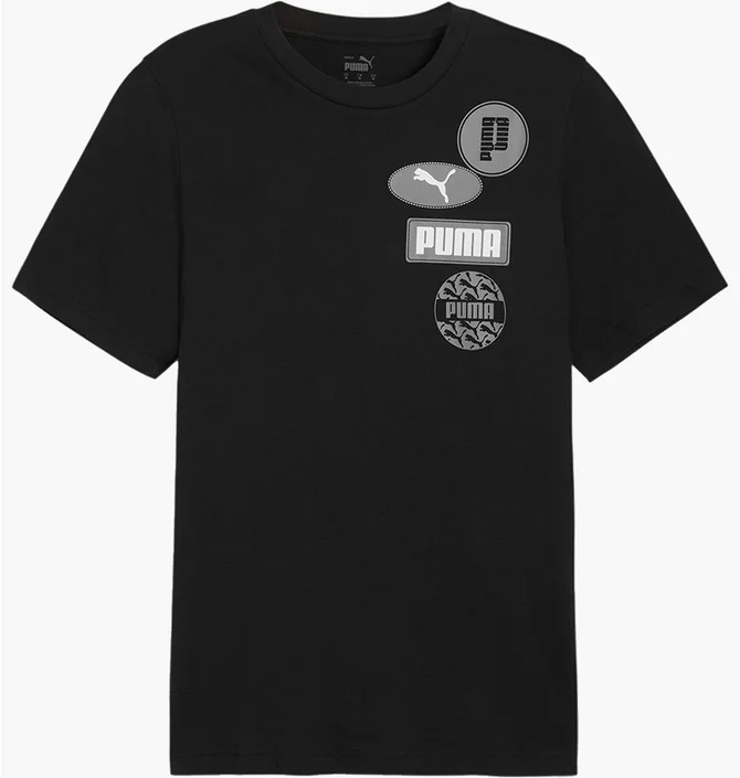 Футболка мужская Puma Graphics Icon Tee Black 683208-01
