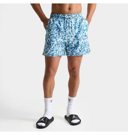 Шорты мужские Air Jordan Essentials Allover Print Poolside Shorts Light Blue FN4635-423