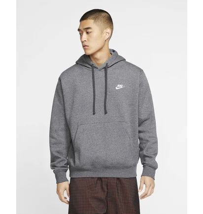Худі чоловіче Nike M Nsw Club Hoodie Po Bb Grey BV2654-071