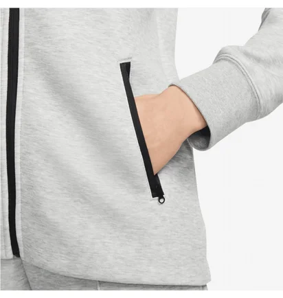 Толстовка женская Nike Sportswear Tech Fleece Windrunner Full-Zip Hoodie Grey FB8338-063
