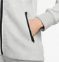 Толстовка женская Nike Sportswear Tech Fleece Windrunner Full-Zip Hoodie Grey FB8338-063