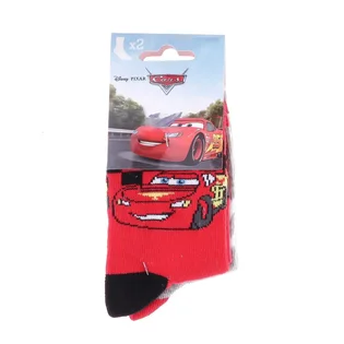 Носки детские Disney Cars Mc Queen /Ightning 2P Red/Grey 83896715-2