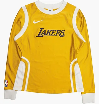 Лонгслів жіночий Nike W Nrg Ir Top Los Angeles Lakers Long Sleeves Tee Yellow DB1613-723