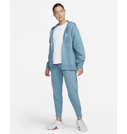Куртка жіноча Nike Dri-Fit Get Fit WomenS Graphic Full-Zip Training Hoodie Light Blue DQ5536-440