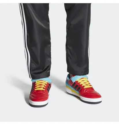 Кроссовки мужские Adidas Forum Low South Park Shoes Red/Blue Gy6493